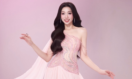 Thùy Dương - người đẹp được yêu thích tại Hoa hậu Việt Nam