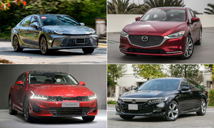 Toyota Camry bán nhiều gấp 7 lần các đối thủ cộng lại