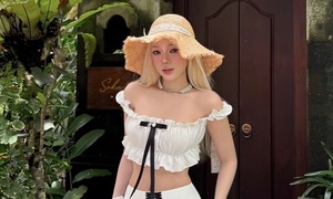 Mốt áo 'cô gái vắt sữa' trỗi dậy