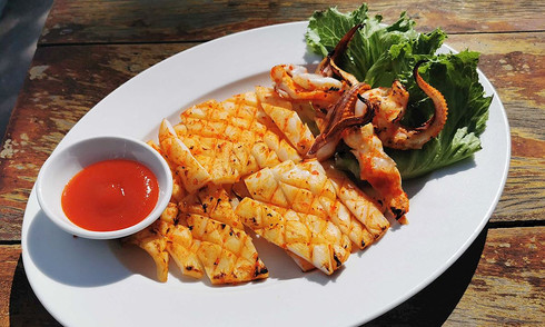 Mực một nắng vào top 10 món mực ngon thế giới
