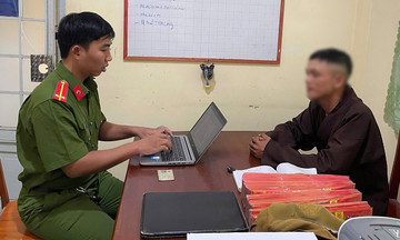 Giả tu sĩ kêu gọi từ thiện