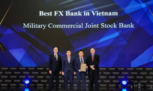 MB nhận giải 'Ngân hàng ngoại hối tốt nhất Việt Nam'