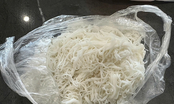 Nhận biết bún nhiễm hóa chất
