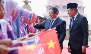 Malaysia tổ chức lễ đón Thủ tướng Phạm Minh Chính
