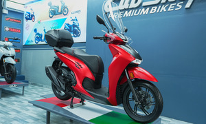Honda SH350i 2025 nhập Italy đầu tiên về Việt Nam