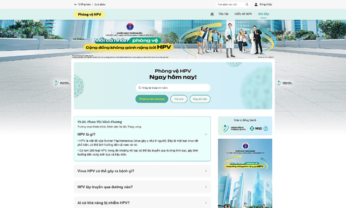 VnExpress ra mắt chuyên mục Phòng vệ HPV