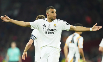Mbappe lần đầu giành Giày Vàng châu Âu