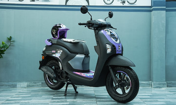Honda Scoopy Kuromi - xe ga bản đặc biệt đầu tiên về Việt Nam