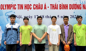 Việt Nam giành một huy chương vàng Olympic Tin học châu Á