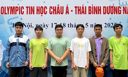 Việt Nam giành một huy chương vàng Olympic Tin học châu Á