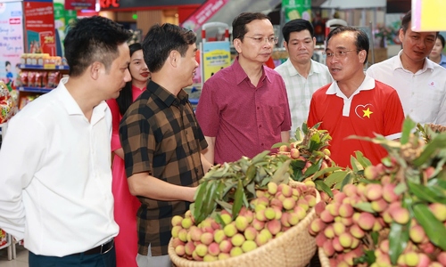Saigon Co.op tiêu thụ vải thiều Lục Ngạn tại 800 điểm bán