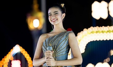 Phong cách công chúa Campuchia ở tuổi 13