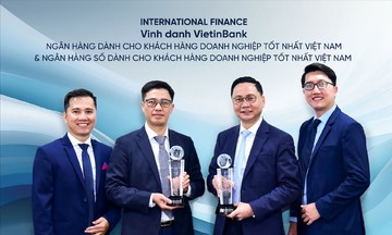 VietinBank nhận hai giải thưởng quốc tế về ngân hàng doanh nghiệp