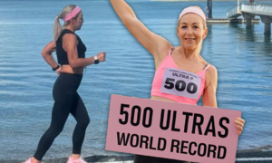 Nữ luật sư chạy ultra marathon 500 ngày liên tiếp
