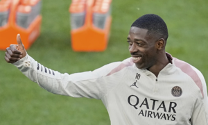 Dembele xem nhẹ cuộc đua Quả Bóng Vàng