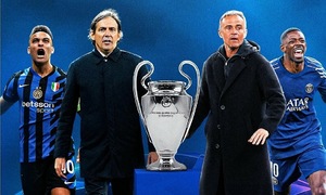 Không khí trước chung kết Inter - PSG