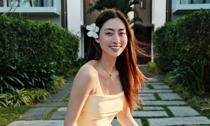 Thời trang nghỉ dưỡng của Lương Thùy Linh
