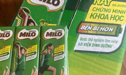 Mẫu kiểm nghiệm sữa lúa mạch Nestlé Milo phù hợp hồ sơ tự công bố