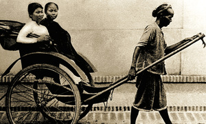 Hình ảnh người Sài Gòn - Chợ Lớn đi tàu, xe kéo hơn 100 năm trước