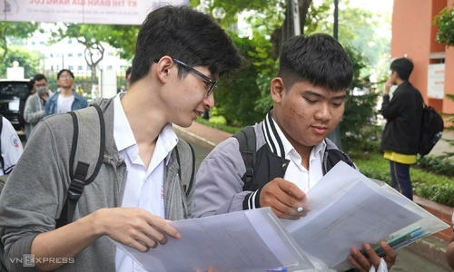 Hơn 67.600 thí sinh thi lại để tăng cơ hội vào đại học