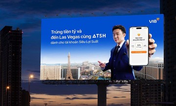 Trúng tỷ đồng và đến Las Vegas với tài khoản Siêu lợi suất VIB