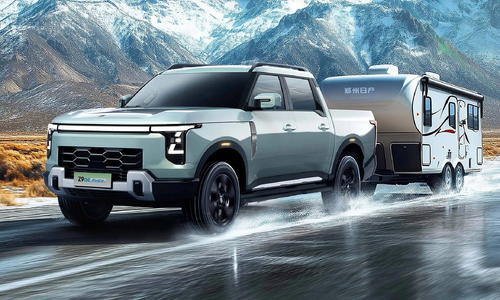 Nissan ra mắt bán tải hybrid cho thị trường tỷ dân