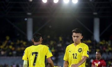 Malaysia thua đậm trước khi đấu Việt Nam