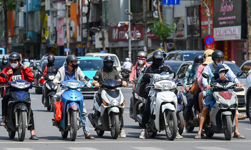 Đề xuất chưa xử phạt ngay khi kiểm định khí thải xe máy
