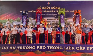 FPT khởi công trường liên cấp tại Sóc Trăng