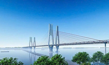 Phương án xây cầu Cần Thơ 2 với 6 làn xe