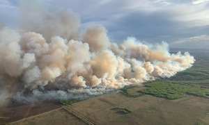 Khói cháy rừng bao phủ nhiều khu vực ở Mỹ, Canada, lan sang châu Âu