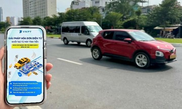 Hãng taxi cần xuất hóa đơn điện tử ngay sau chuyến đi