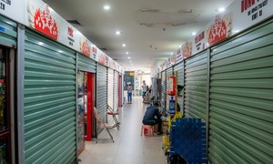 Nhiều tiểu thương các chợ lớn đóng cửa