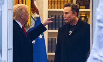 Mối quan hệ từ mặn nồng đến chua chát của Trump - Musk