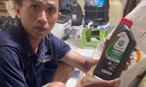 Đường dây làm giả nhớt Castrol, Motul, Honda, Yamaha bị triệt phá