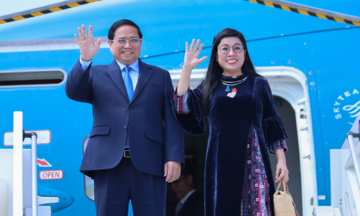 Thủ tướng Phạm Minh Chính tới Pháp