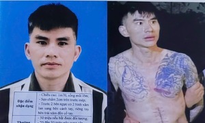 Phạm nhân nguy hiểm vượt ngục bị truy tìm