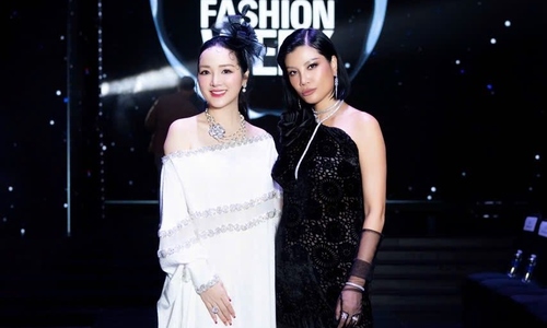 Giáng My, Vũ Cẩm Nhung hội ngộ trên thảm đỏ