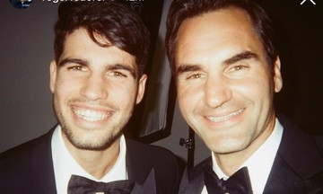 Federer, Nadal 'ngả mũ' trước Alcaraz, Sinner