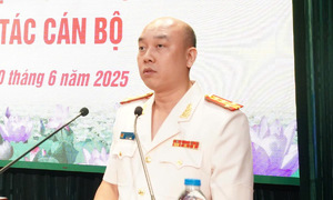 Trưởng phòng Cảnh sát hình sự làm Phó giám đốc Công an Hà Nội