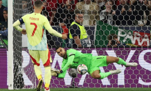 Morata bị đe dọa sau trận thua Bồ Đào Nha