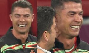 Ronaldo bị chê khóc nhiều hơn toàn bộ cầu thủ Tây Ban Nha