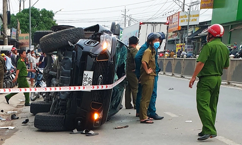 Xét xử nhóm buôn 50 kg ma túy tông tử vong thiếu tá CSGT