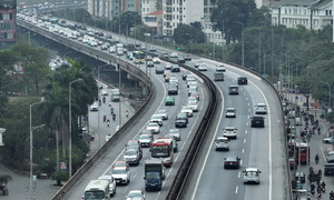 Hà Nội dự kiến thu phí đại lộ Thăng Long và vành đai 3 trên cao