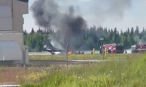 Tiêm kích F-16 Hàn Quốc rơi tại Mỹ