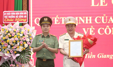Đại tá Lâm Phước Nguyên làm Giám đốc Công an Tiền Giang