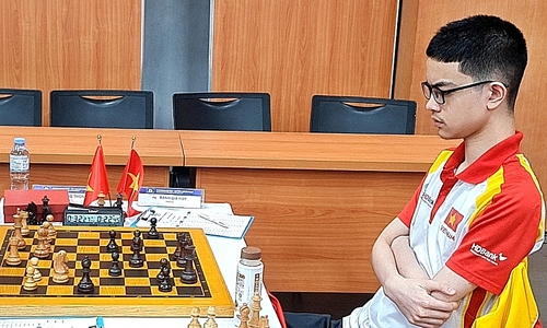 Kỳ thủ Gia Huy giành chuẩn Đại kiện tướng đầu tiên