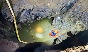 Dừng tìm kiếm người mất tích ở 'hố tử thần' Bắc Kạn