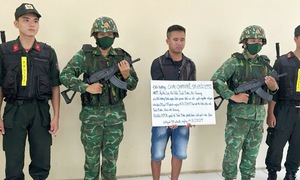 Đâm chết người rồi tìm đường trốn qua Campuchia