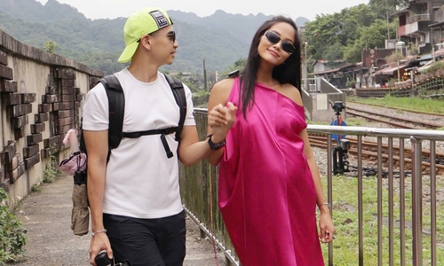 Thời trang của H'Hen Niê khi mang bầu